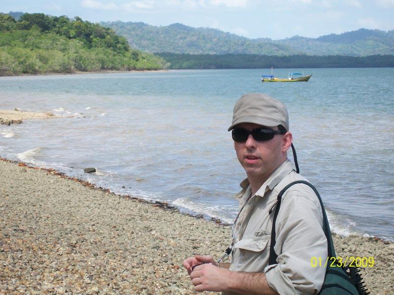 Me standing at the waters edge, think my grandmother stood here too.