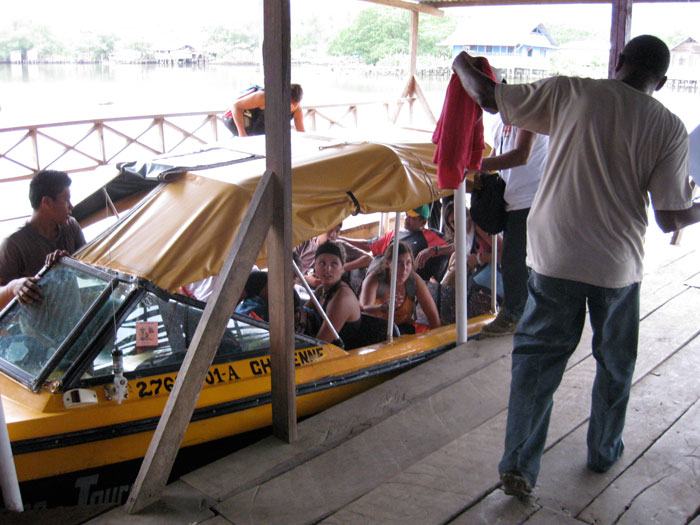 Water Taxi to Bocas