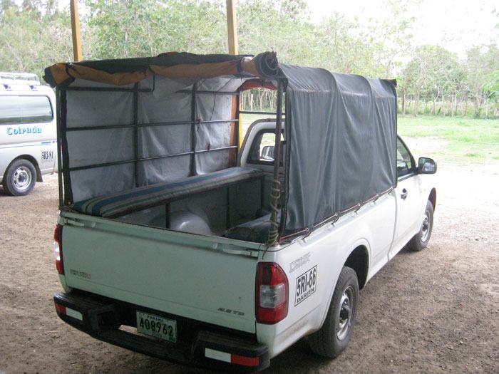 My transportation to Puerto Quimba, Meteti Bus Terminal