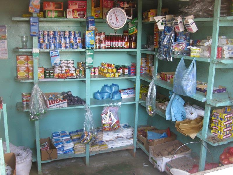 Little store in Rio Congo with Cold Coca-Cola